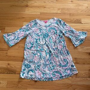 Lilly Pulitzer Pink and Blue Dress